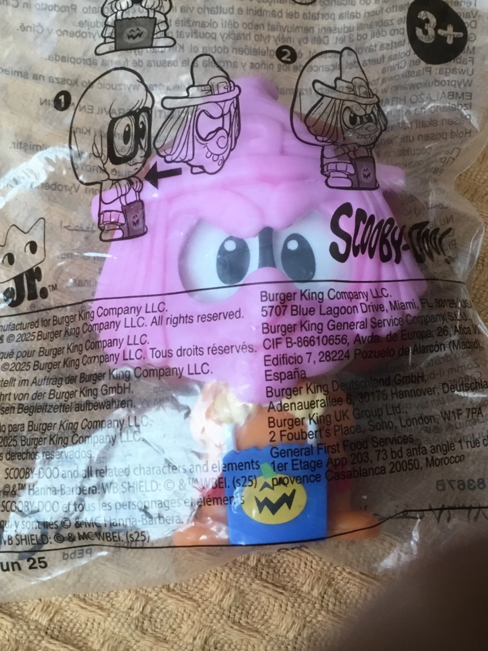 Velma - Scooby Doo 2025 Halloween Burger King Toy Nice!